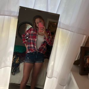 red white and blue flannel!